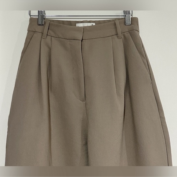 Abercrombie & Fitch Curve Love Sloane Tailored Wide Leg Pant 26Regular - Picture 3 of 10